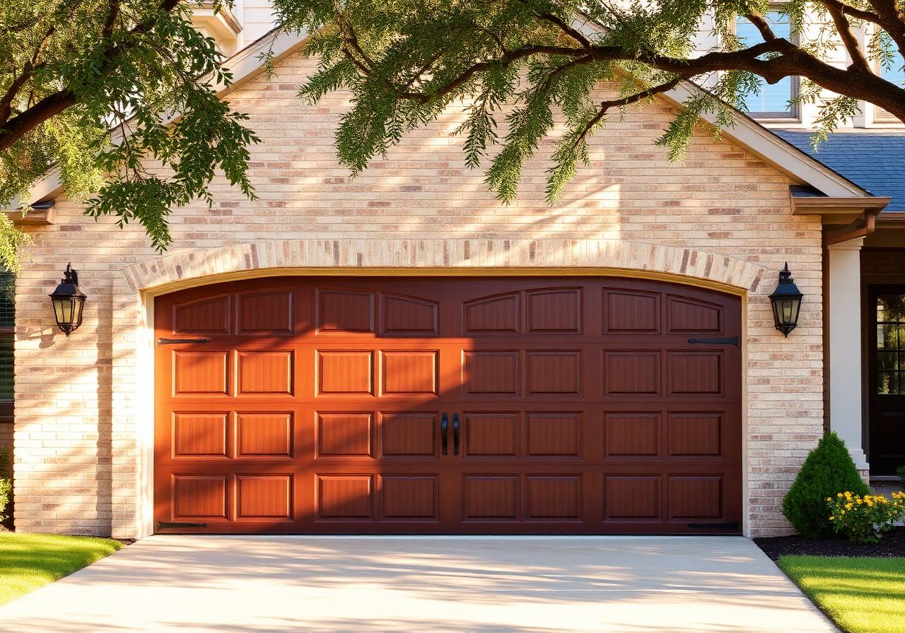 Carriage-Style Wood Door